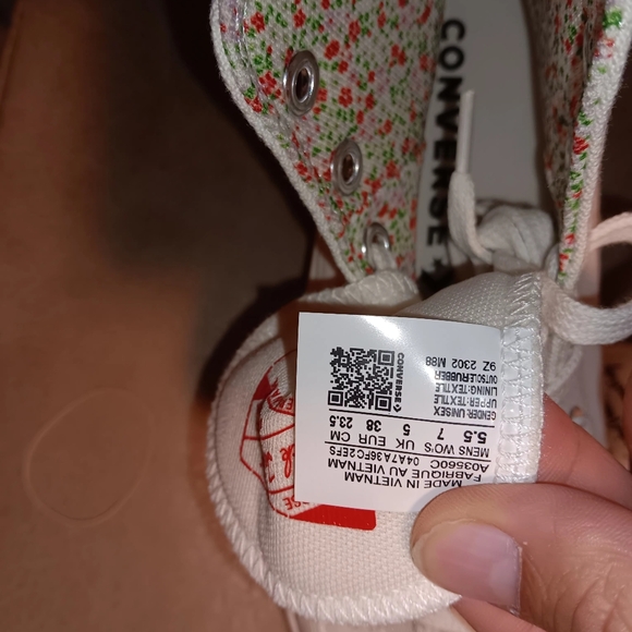 Converse White Run Star Hike Embroidered Women's Sneakers Shoes Platform A03560C - Picture 11 of 14